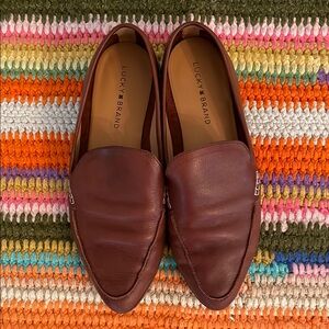 Lucky Brand Women's Brown Loafers